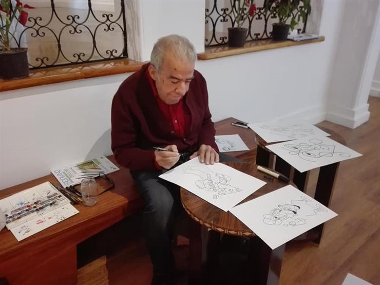 رسام الكاريكاتير محمد عفت